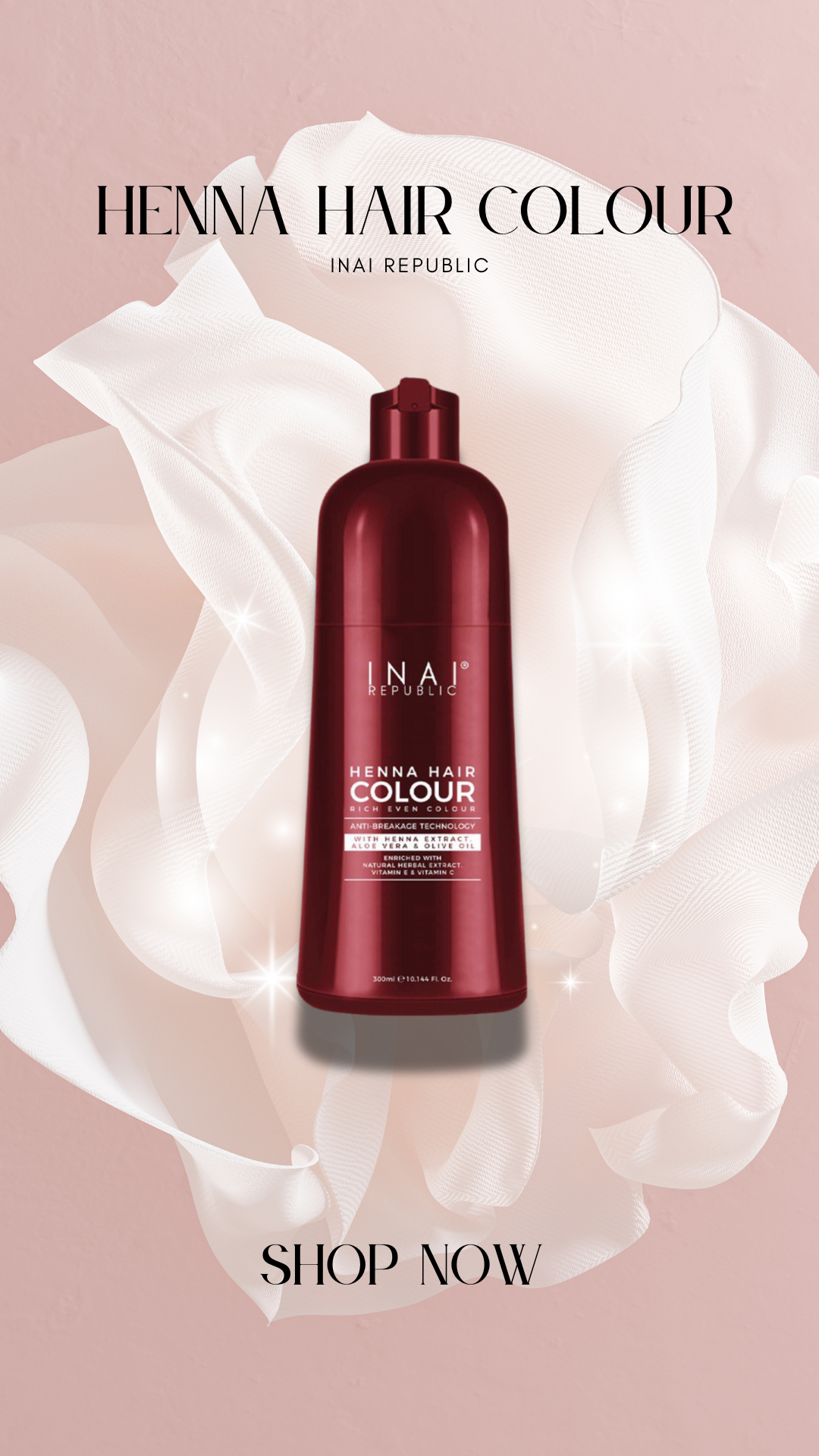 Henna Hair Colour by Inai Republic - 300ml
